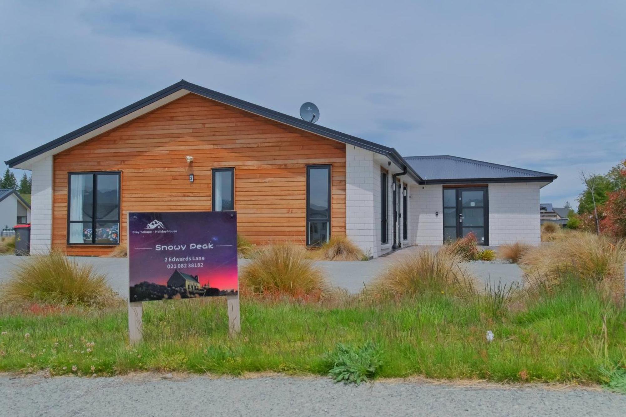 Snowy Peak Apartment Lake Tekapo Buitenkant foto